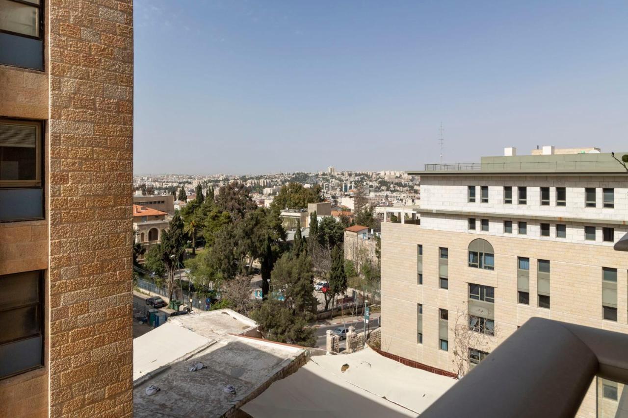 Stylish 2Br/Parking, View Over The Temple Mount 耶路撒冷 外观 照片